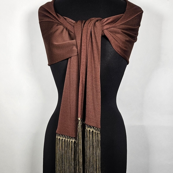 Vtg Christian Dior Colifichets Paris tassel scarf museum quality - Picture 1 of 10